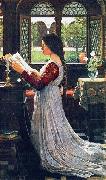 John William Waterhouse The Missal oil painting
